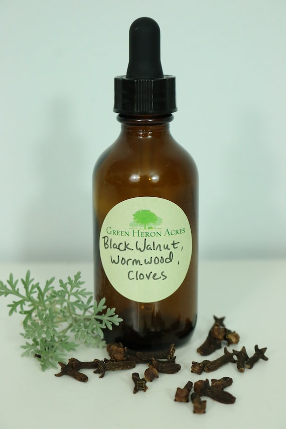 Black Walnut Wormwood Cloves Complex- 4 Oz - Tincture Blend in