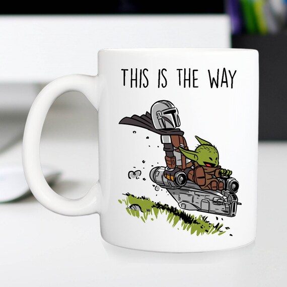 Tasse De Bebe Yoda Tasse Mandalorian Cadeau De Star Wars Etsy