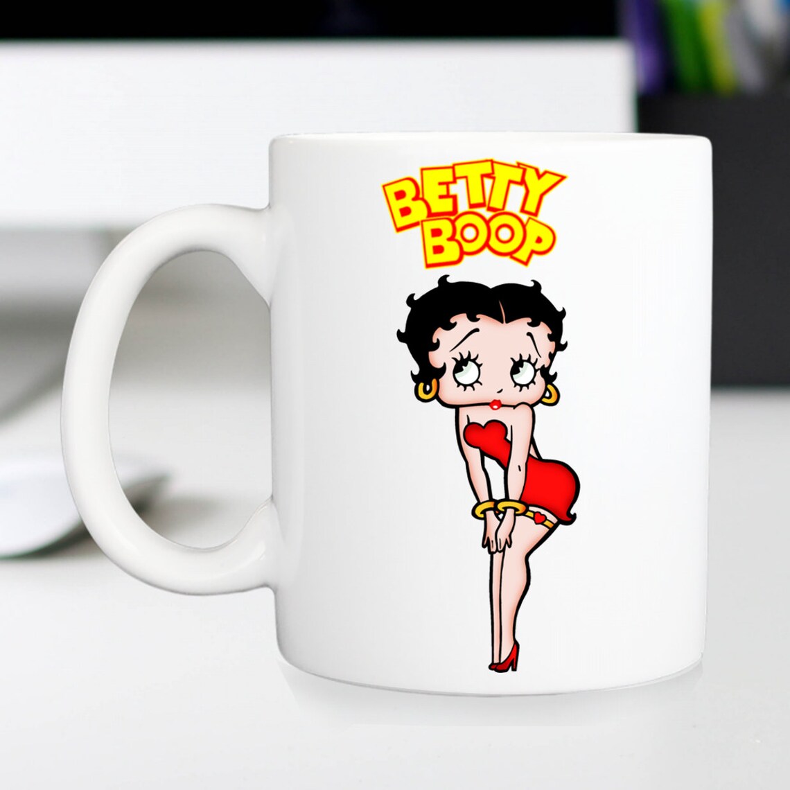 Betty Boop mug Personalized coffee mug gift Vintage sexy pin | Etsy