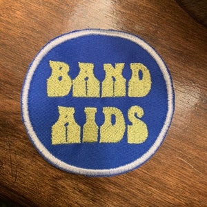 BAND AIDS almost famous tribute patch Handmade