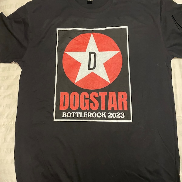 Dogstar Bottlerock 2023 tribute shirt