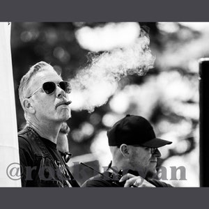 Hetfield Cigar shot 2022 Metalhead Legend
