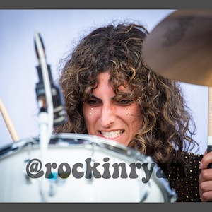 Danny Wagner Greta van Fleet live photo tribute print 2022 GVF Poster