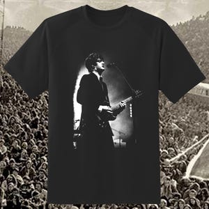 DJO Joe Keery Tribute shirt Black and White Concert photo