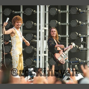 Greta Van Fleet Josh and Jake Kiszka Tribute photo print live 2022 GVF Poster