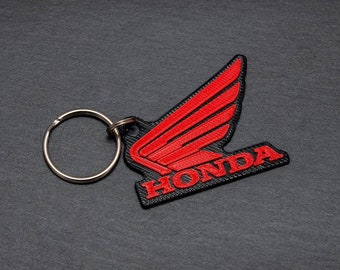 1EA Details about Handmade leather keychain with Honda Wing logo 1EA Details about Handmade leather keychain with Honda Wing logo