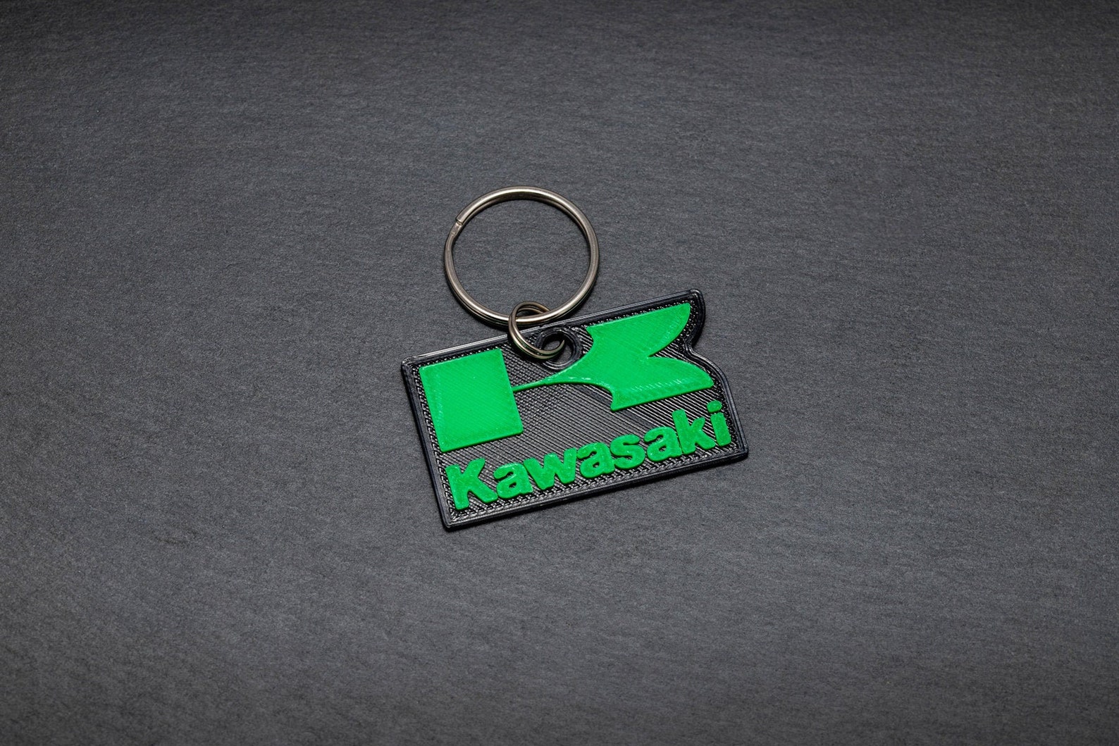 Kawasaki Ninja Kawasaki keychain biker keychain motorcycle Etsy