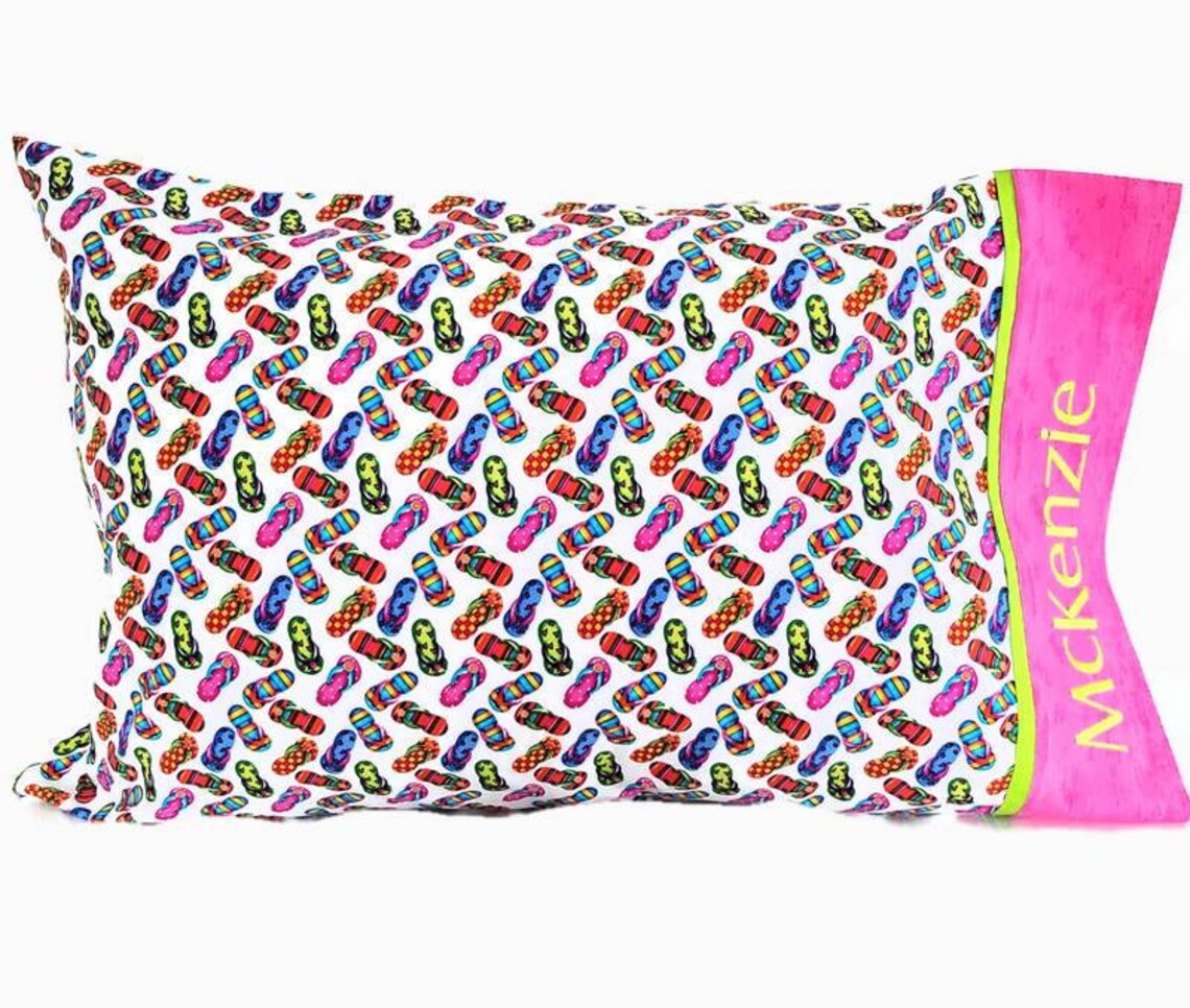 Kids Pillowcases/flip Flops/pillowcases for Kids/child Etsy
