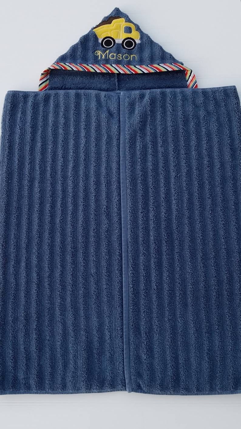 Kids Hooded Towels/hooded Towels/kids Personalized Etsy