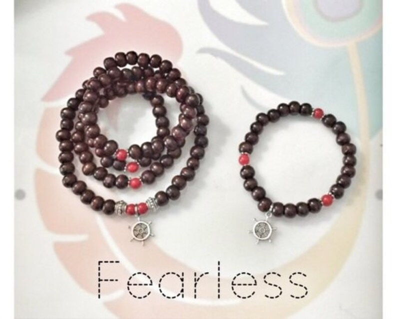DIY FEARLESS Mala Beads/ DIY Mala Kit / Prayer Beads / Mala Etsy