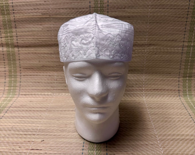 Gorro de Obatala white hat Santeria kuifi