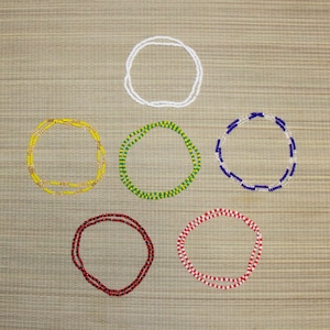 Collares de Santo, Elekes, Santeria Necklaces - Set of 5 or 6
