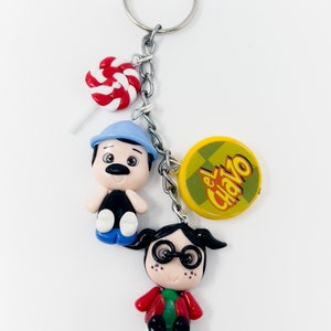 Mexican Keychain - Llaveros mexicanos El Chavo del ocho, La Chilindrina, Kiko, Nono, Don Ramon