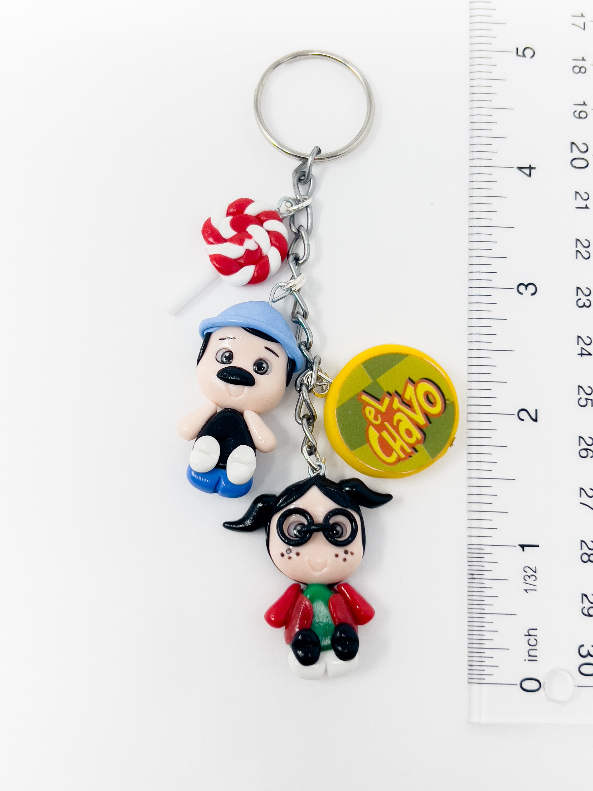 Don Ramon Keychain Mexican Keychain - Llaveros Mexicanos El Chavo Del Ocho, La Chilindrina ...