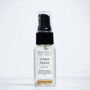 Citrus Fresh Body Oil / Handmade / Small Batches / Nourishing / Hydrating / Oil Blend / Gift
