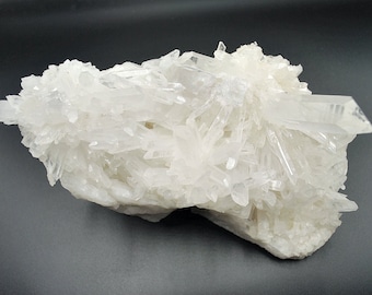 Quartz With Iron Oxide, Quartz Crystal, Mineral, Natural Crystal