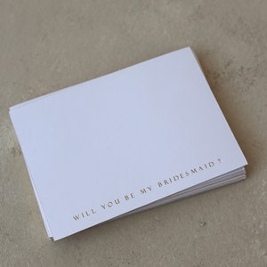 CARTES DEMI-DEMANDES D'HONNEUR | Veux-tu être ma demoiselle d'honneur ? faveurs de mariage amis demandant à sortir