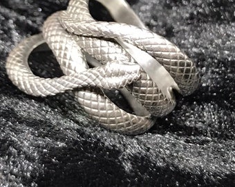 The Serpent, Sterling Silver Snake Ring