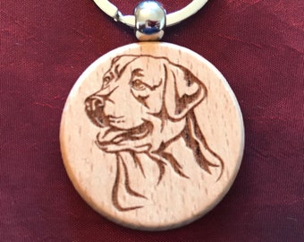 New Personalized Keychain Labrador Retriever Free Shipping