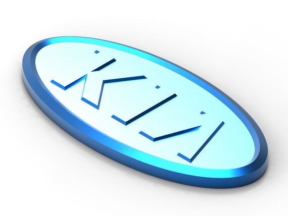 Kia Insignia Logo 3d Printable Stl File Etsy