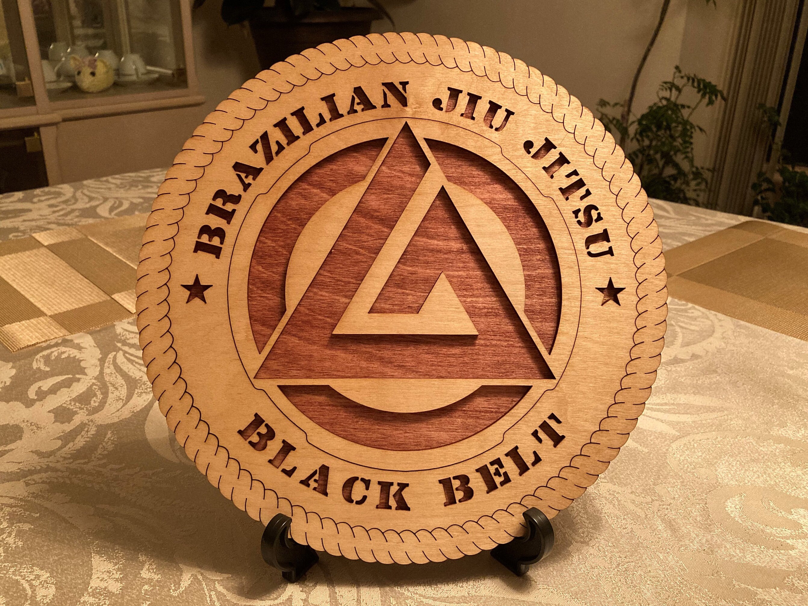 Brand New Personalized Martial Arts Wooden Plaque Brazilian Etsy