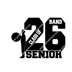 Class of 2026 Marching Band SVG AI JPEG design - drums