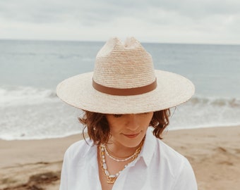 Moonlight Straw Cowboy Hat, Straw cowboy hats women, summer cowboy hat, flat brim cowboy hat, straw cowgirl hat, beach hat, straw beach hat