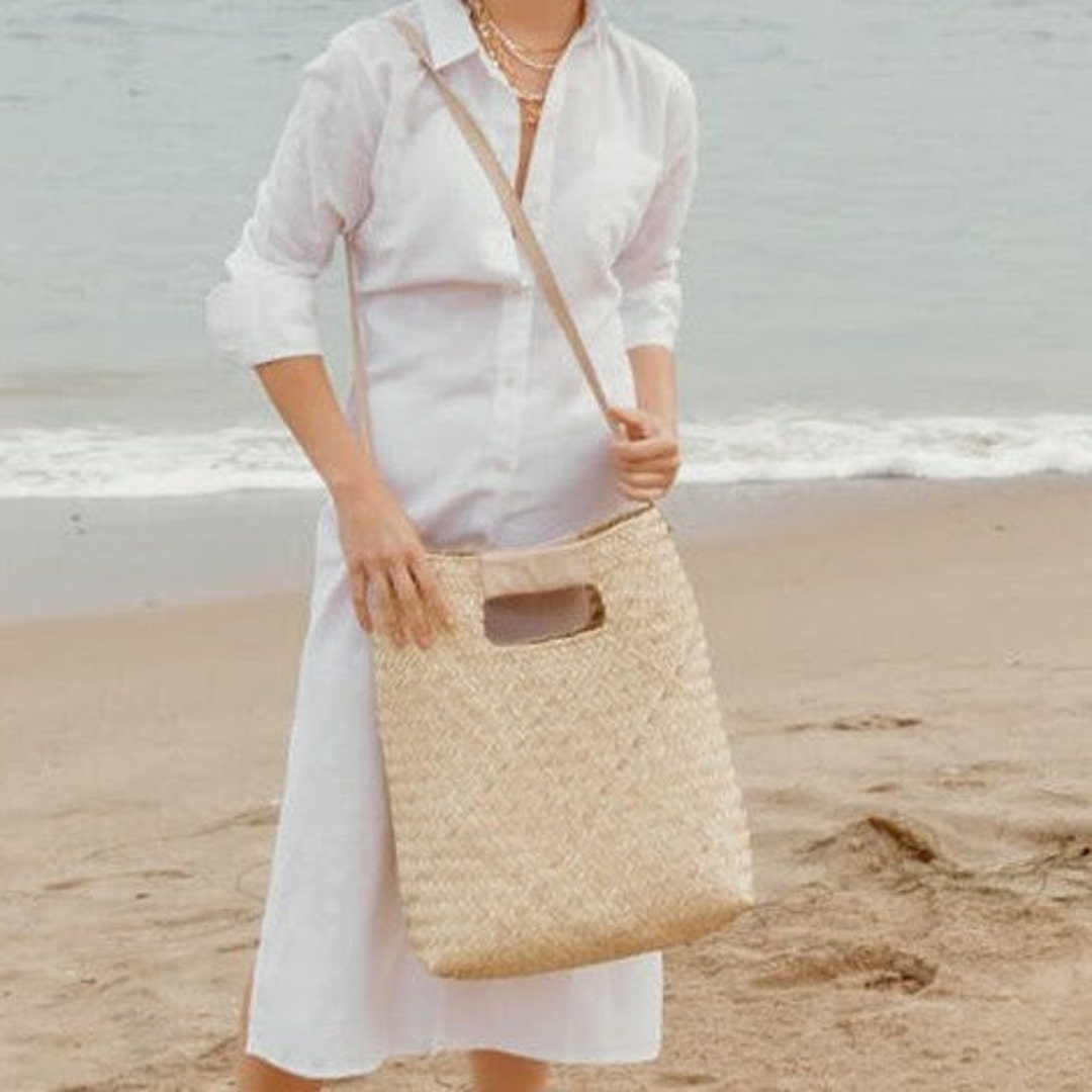 Summer Purses For Women 2025 Large Summer Woven Straw Shoulder Bag