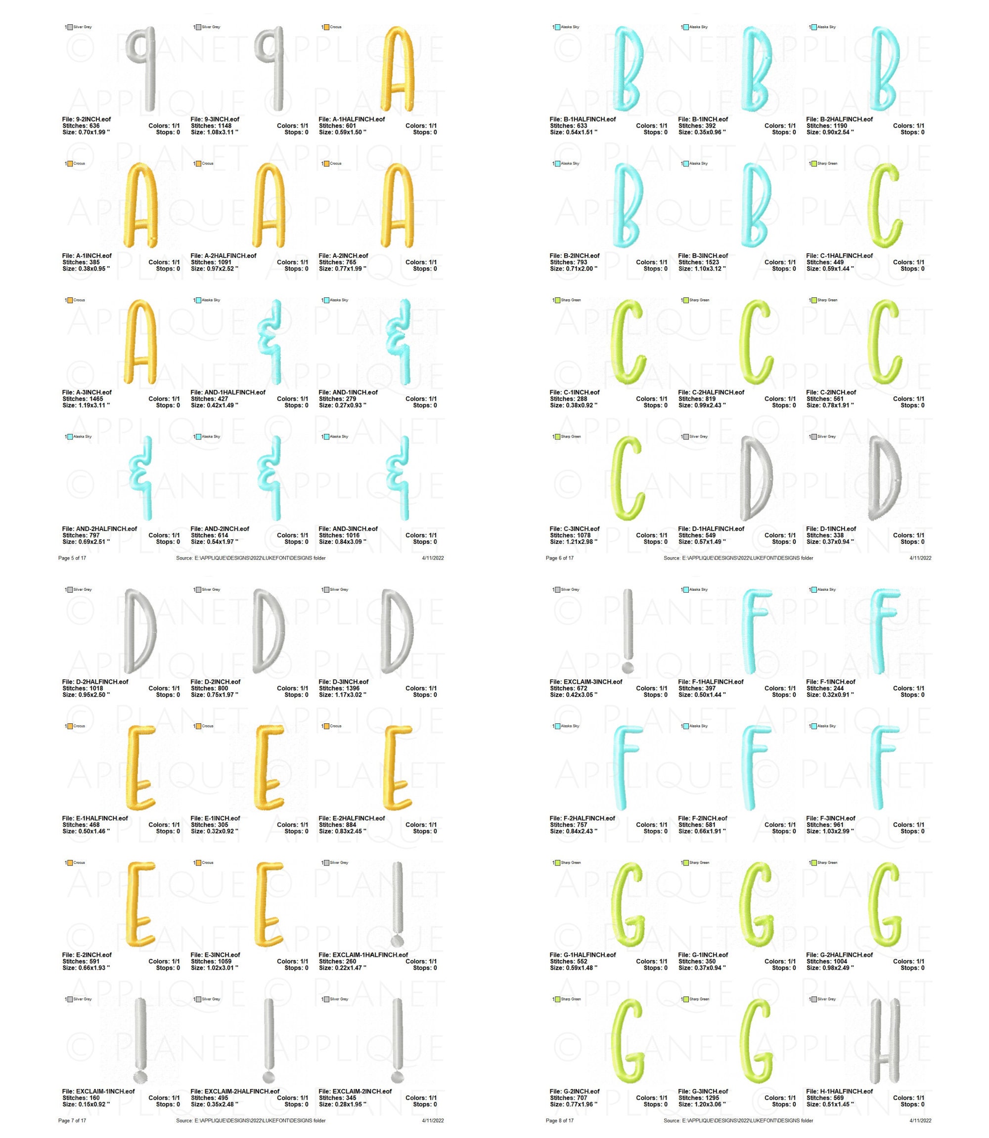 Luke Script Letters Luke Plain Monogram Font Alphabet Machine Embroidery Designs ...