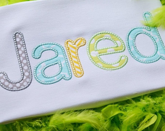 Embroidered Baby Iron on Patch, Iron on Patch, Baby Applique, Baby