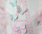 In the Hoop 3D Butterfly Alphabet Font Monogram Design For Machine Embroidery Digital ITH Download