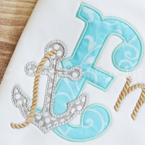 Nautical Applique - Etsy