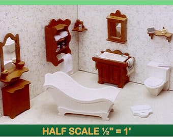 1 24 miniature dollhouse furniture