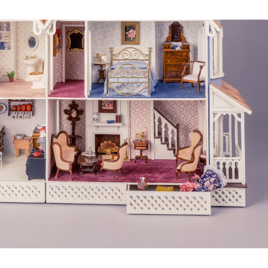 Mckinley Dollhouse Kit by Greenleaf Dollhouses Etsy