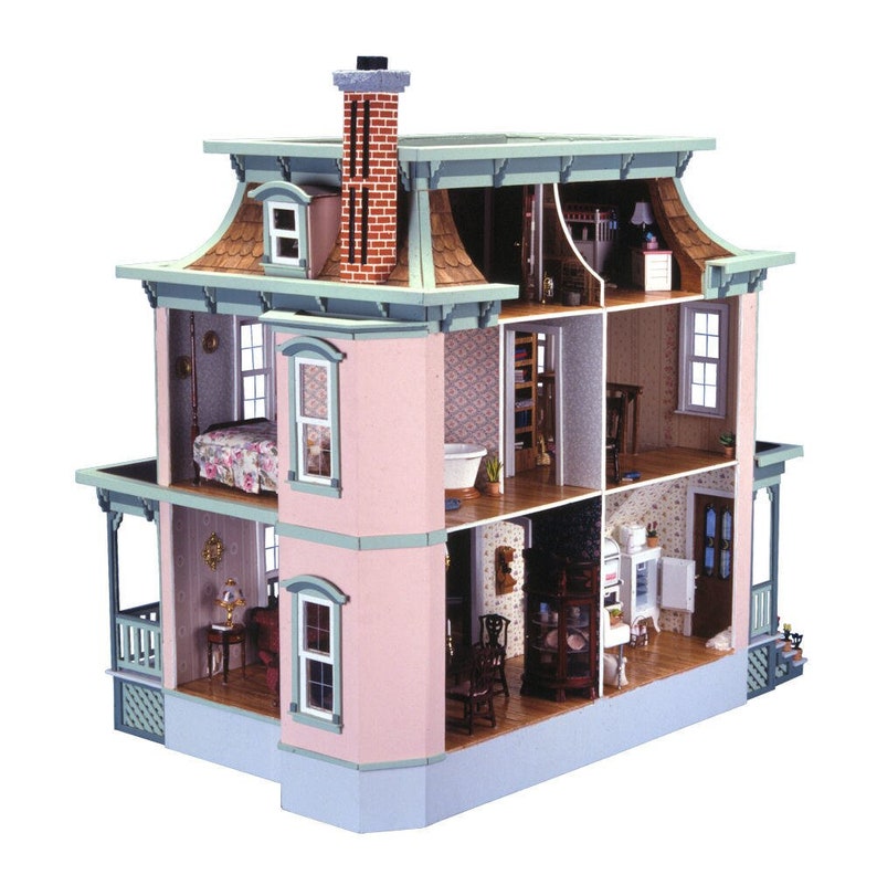Lily Dollhouse Kit by Greenleaf Dollhouses Etsy