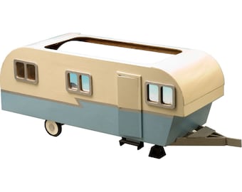 Travel Trailer Dollhouse Kit by Greenleaf Dollhouses