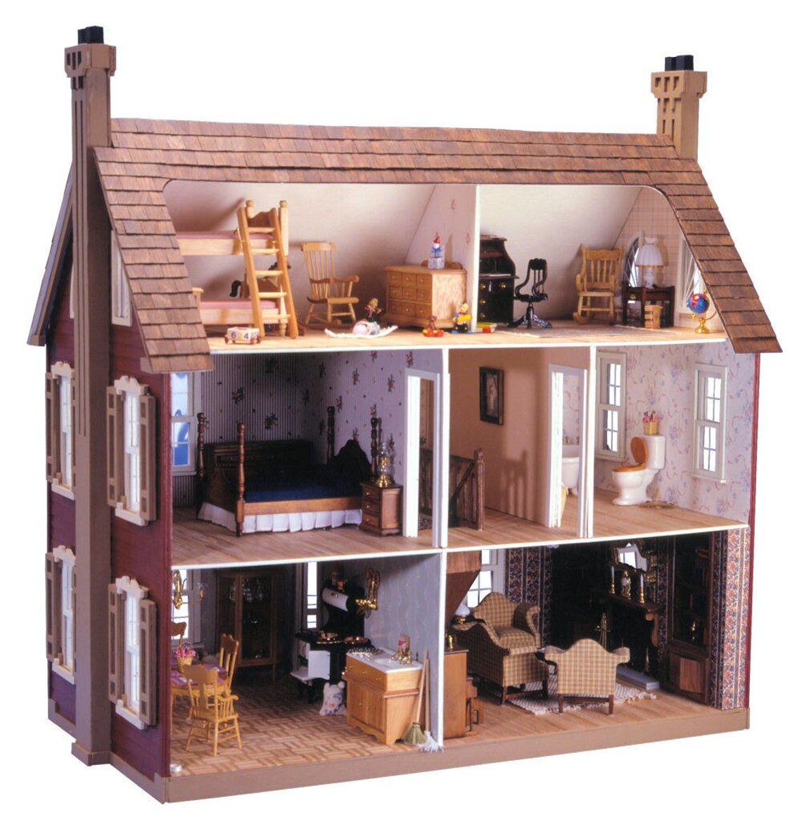 Willow Dollhouse Kit by Greenleaf Dollhouses Etsy