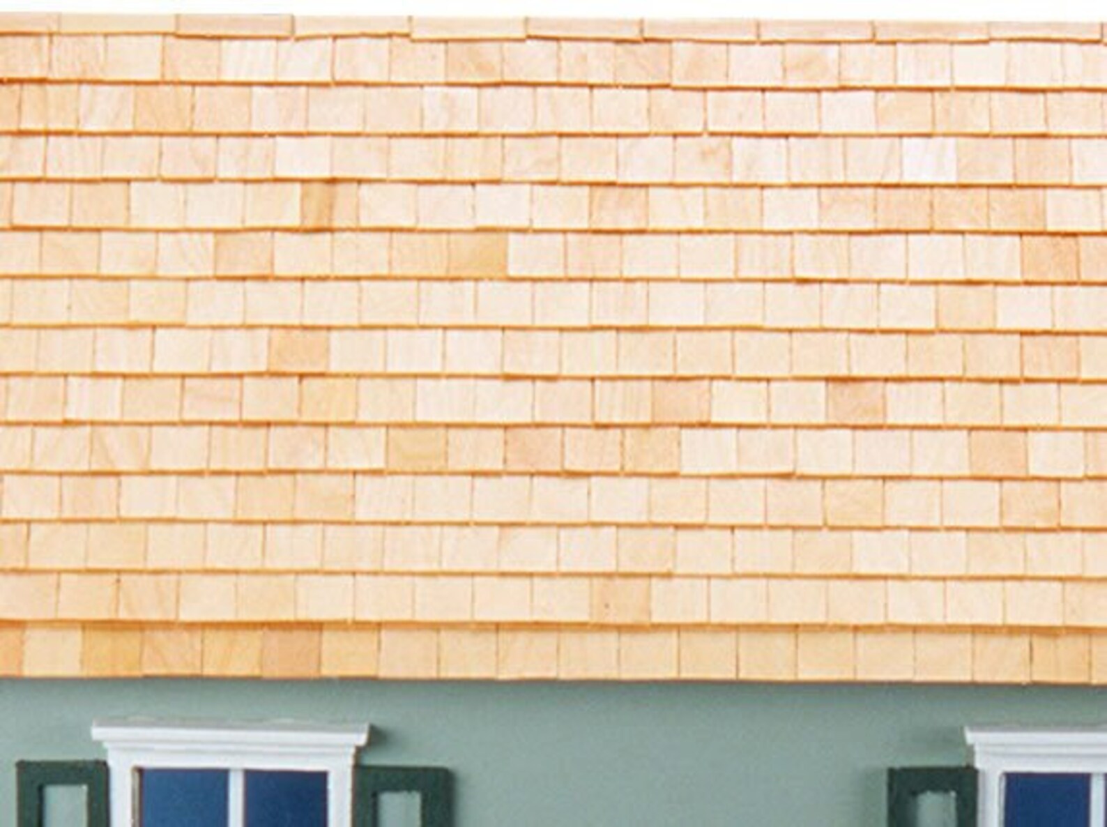 Miniature Rectangular Style Shingles by Greenleaf Dollhouses Etsy