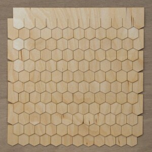 Hexagon Style Miniature Dollhouse Shingles - 1:12 Scale Laser Cut Speed Strips by Greenleaf Dollhouses