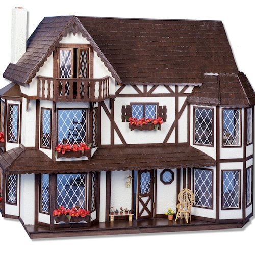 Adams Dollhouse Kit by Greenleaf Dollhouses Etsy