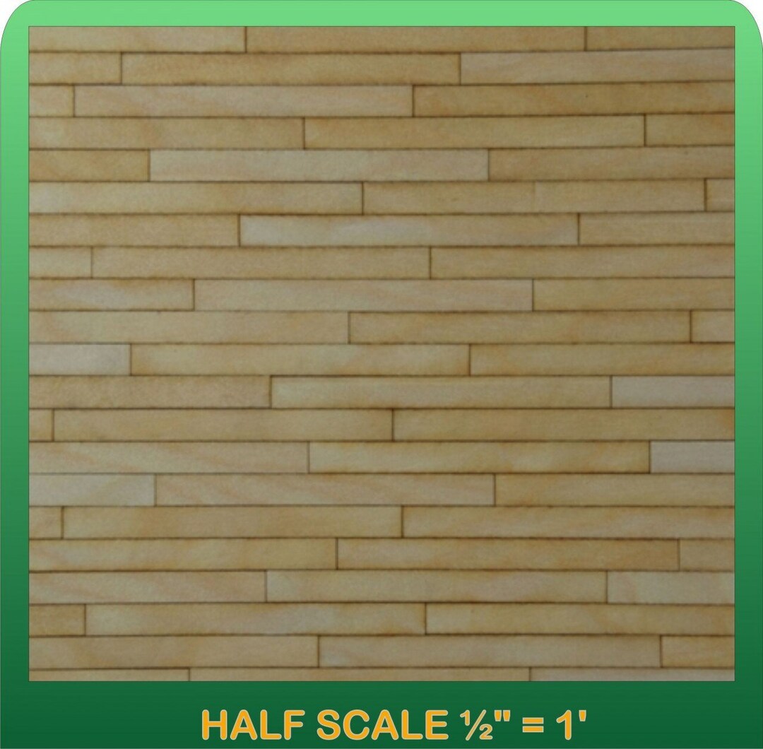 Half Scale Miniature Clapboard Siding by Greenleaf Dollhouses Etsy