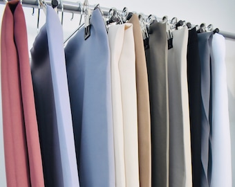 TURKISH CREPE HIJAB Luxury Scarf Modest Polyester