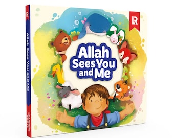 Allah Sees You and Me Islamic Muslim Baby Children Arabic Colorful Book