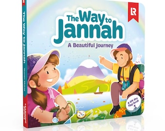 The Way to Jannah Islamic Muslim Baby Children Arabic Colorful Book
