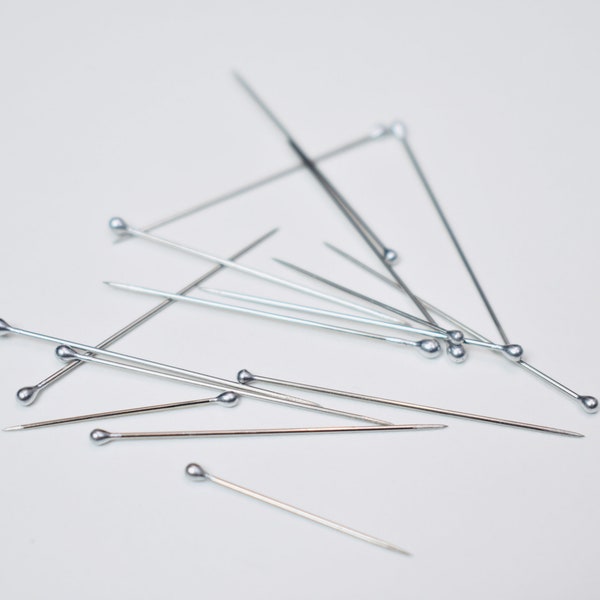 5x The Original Silver Stainless Steel Thin Hijab Pins