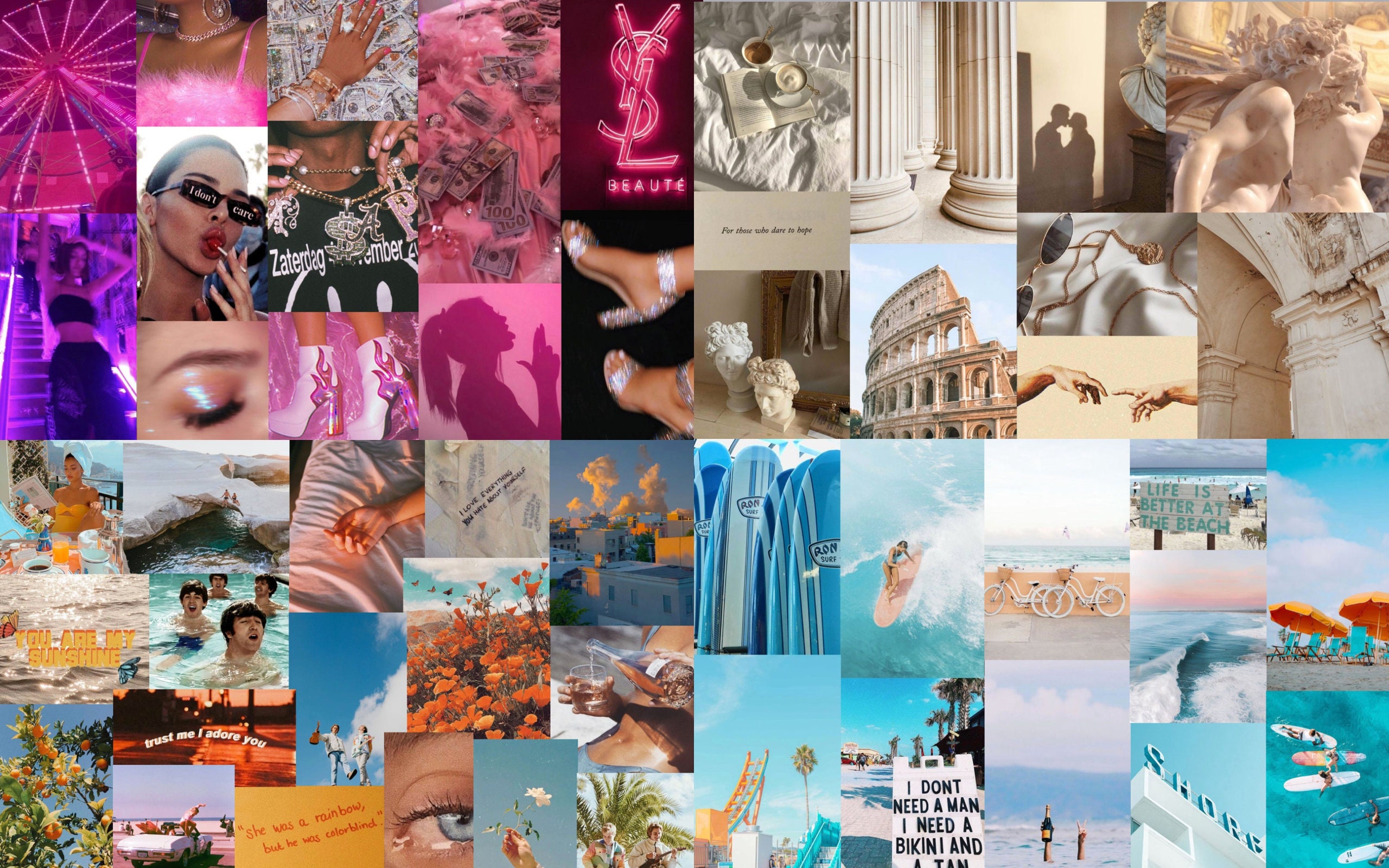 Custom Collage Kit 40 Digital Download Etsy