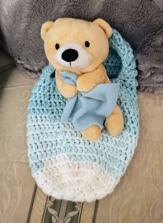 turquoise teddy bear