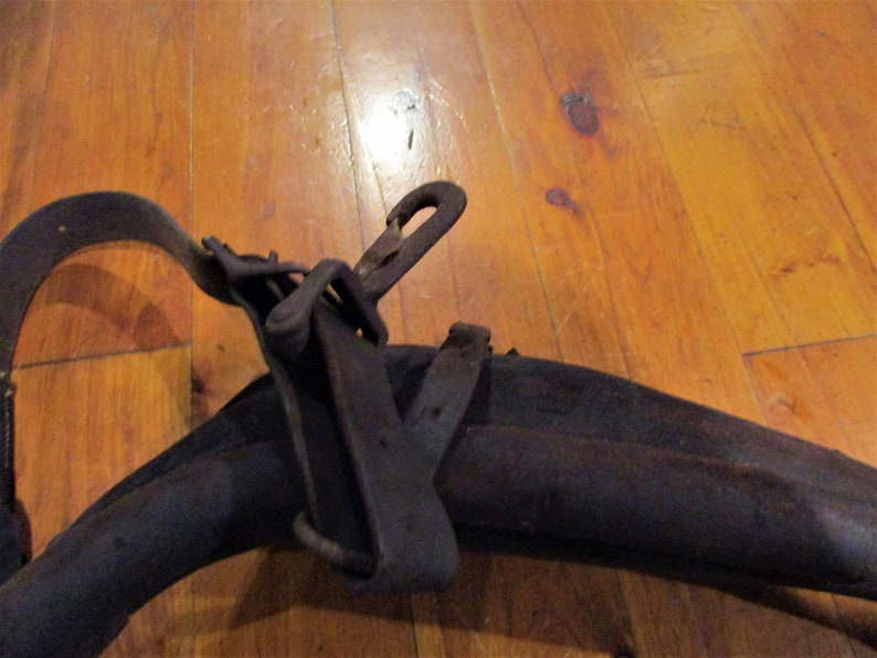 Vintage Leather Horse Collar / Yoke Etsy