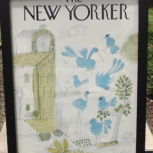 Vintage New Yorker Cover, June 16, 1980, illustration by Joseph Low