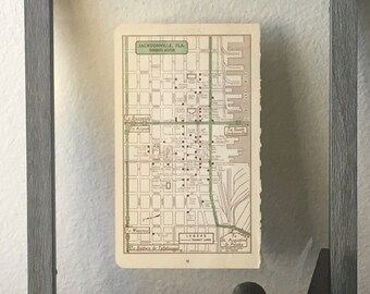 1950’s Jacksonville Map- City Road Atlas